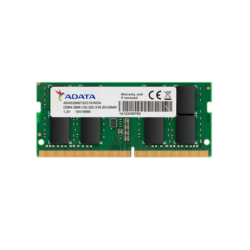 ADATA | AD4S26668G19SGN | ADATA MEMORIA RAM PORTATIL DDR4 8GB BUS