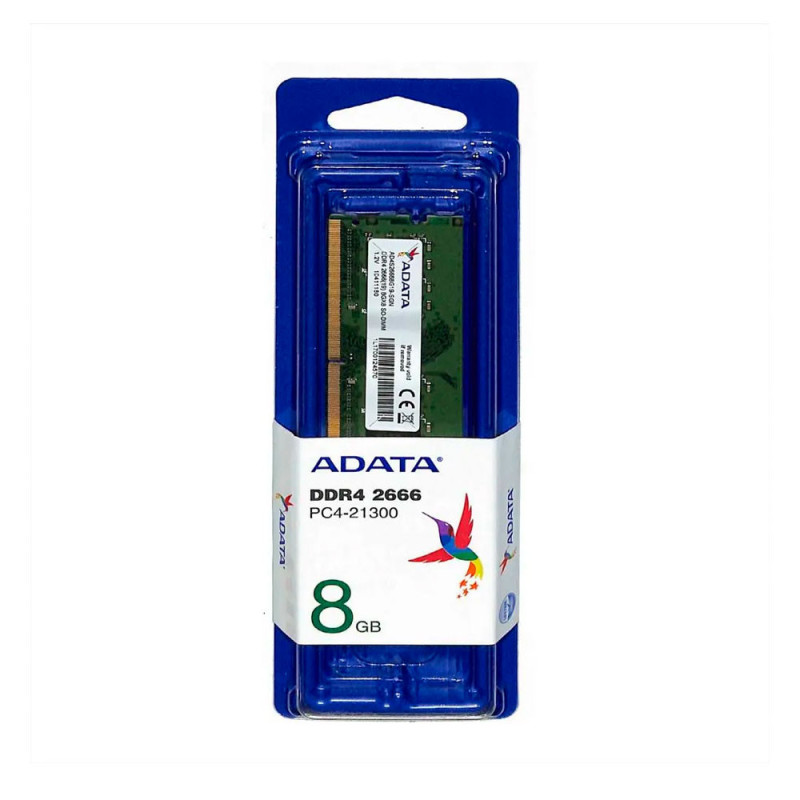 ADATA | AD4S26668G19SGN | ADATA MEMORIA RAM PORTATIL DDR4 8GB BUS