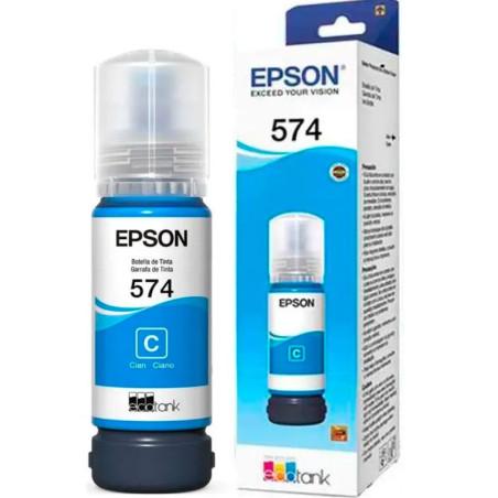 EPSON | C13T09A22A | Botella Epson T574220AL  ECOTANK Cyan 