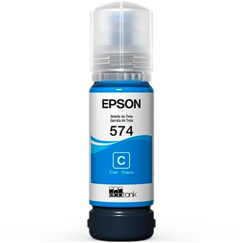 EPSON | C13T09A22A | Botella Epson T574220AL  ECOTANK Cyan 