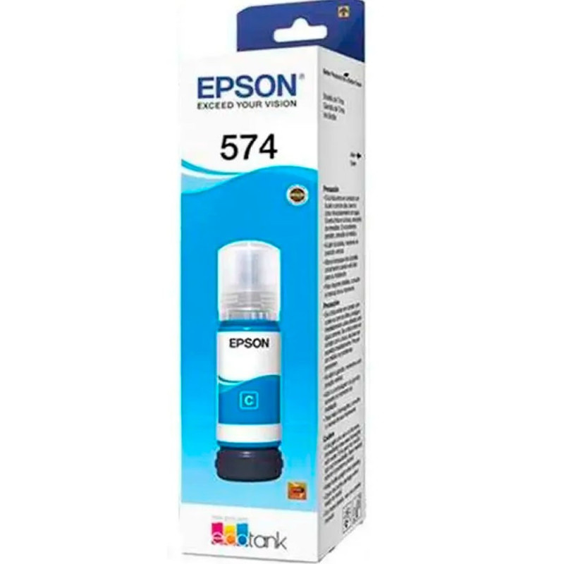 EPSON | C13T09A22A | Botella Epson T574220AL  ECOTANK Cyan 