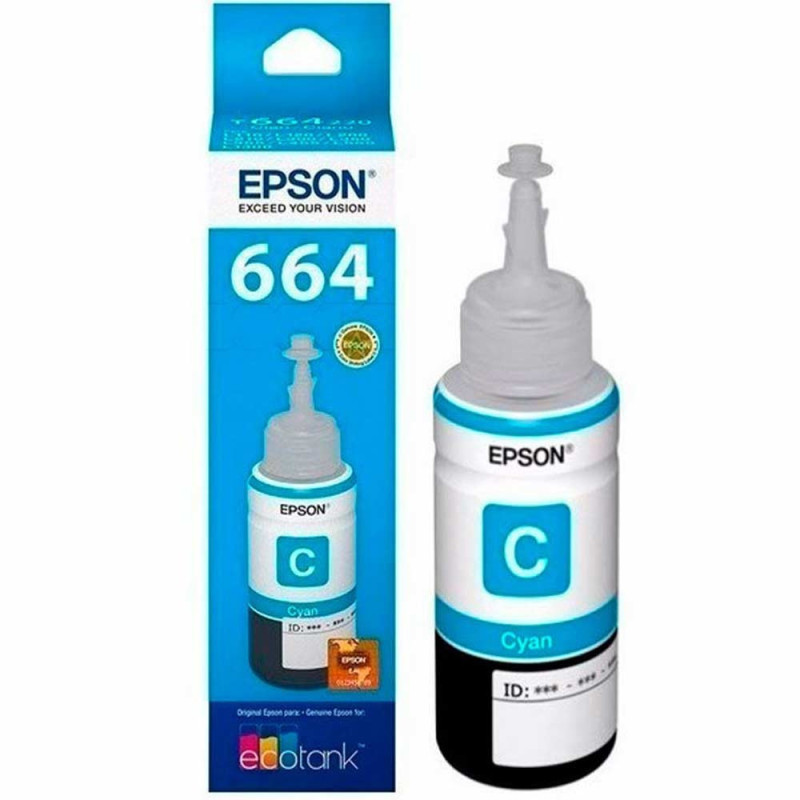 EPSON | C13T66422A | Botella de Tinta EPSON T664220 L200210350355555 COLOR