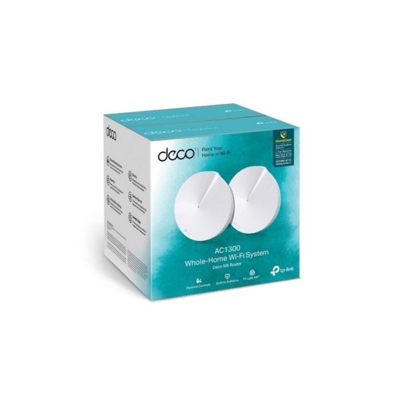 TPLINK | Deco M52pack | Router TPLINK WIFI de malla Doble banda AC1300 Gigabit Pack por 2