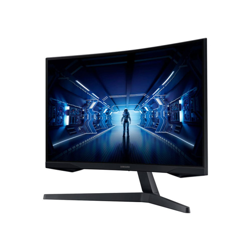 SAMSUNG | LC34G55TWWNXZA | Monitor Samsung Curvo gamer Odyssey 34 Panel VA Color Negro Curvatura 1000R Brillo 250cdm2 Relacion