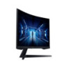 SAMSUNG | LC34G55TWWNXZA | Monitor Samsung Curvo gamer Odyssey 34 Panel VA Color Negro Curvatura 1000R Brillo 250cdm2 Relacion