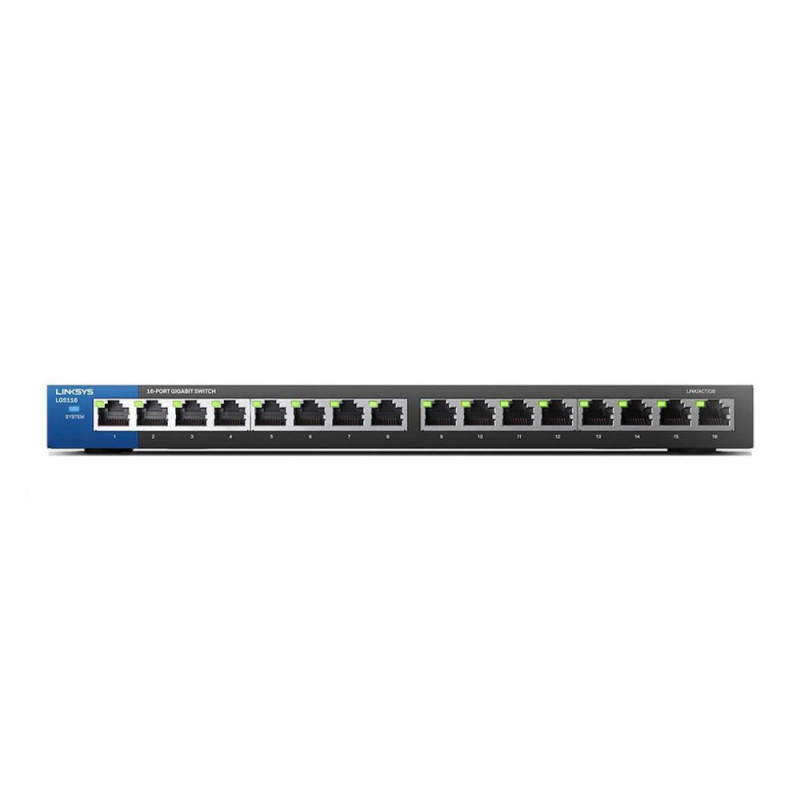 LINKSYS | LGS116 | Switch LINKSYS Empresarial De Escritorio 16
