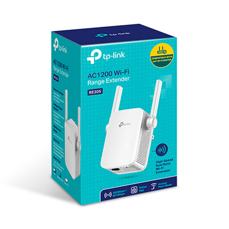 TPLINK | RE305 | Extensor De Rango TPLINK Inalmbrico 2 Antenas