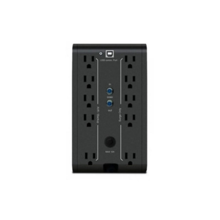 CDP | RSMART751 | Ups CDP Interactiva 750VA300W 6 Tomas de Salida Pantalla LCD Software de Monitoreo COLOR