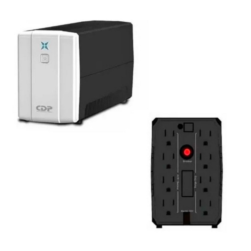 CDP | RUPR1008 | UPS CDP Interactiva 1000VA500W UPS Interactiva AVR 8 Salidas 300 Julios 120