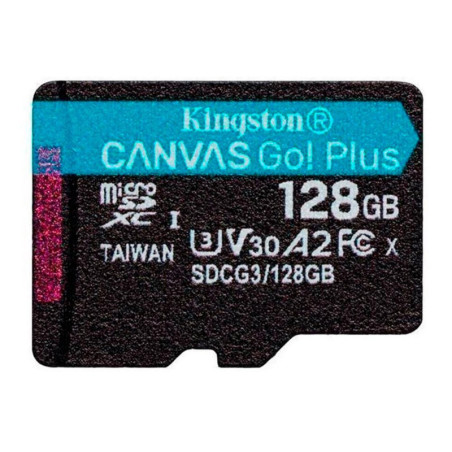 KINGSTON | SDCG3/128GB | Memoria KINGSTON Micro Sd Canvas Go Plus Card + ADP