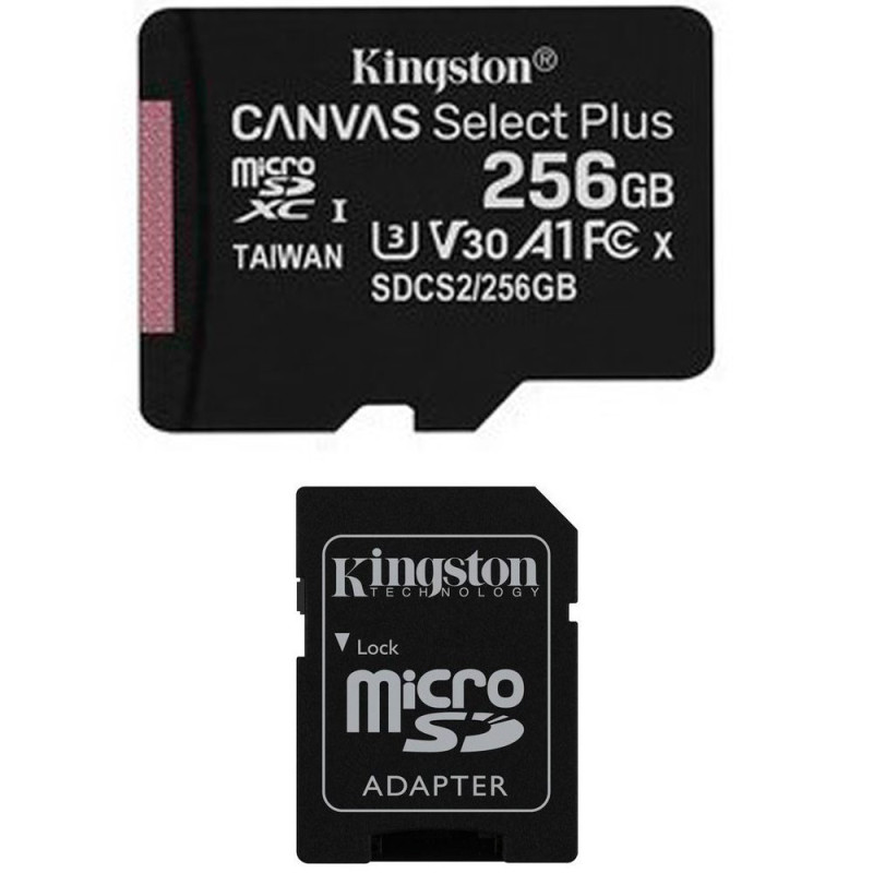 KINGSTON | SDCS2/256GB | Memoria Micro SD KINGSTON Canvas Select Plus