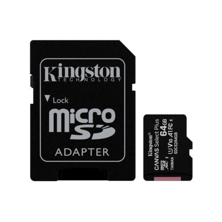 KINGSTON | SDCS264GB | Memoria Micro SD KINGSTON Canvas Select Plus
