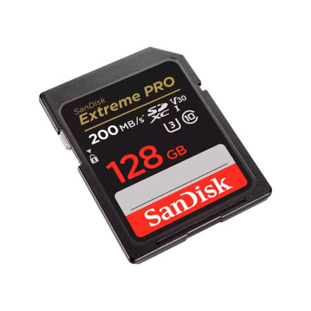 MPS | SDSDXXD128GGN4IN | Tarjeta SD SanDisk 128GB Extreme PROTarjeta SD SanDisk 128GB Extreme PRO UHS1 CL10U3V30 hasta 200MBs y