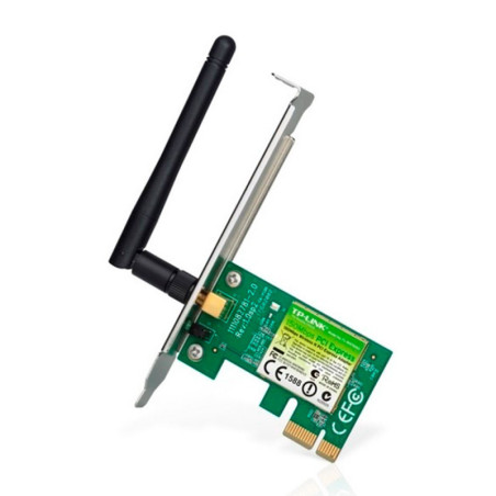 TPLINK | TLWN781ND | Adaptador de Red TPLINK PCI Express N 24 GHz 150Mbps 1 Antena