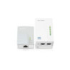 TPLINK | TLWPA4220KIT | Power Line TPLINK Kit de Extensor inalambrico 300Mbps Paquete Doble  con un