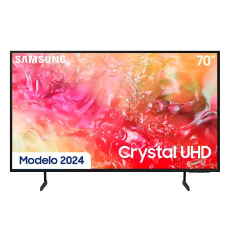 SAMSUNG | UN70DU7000KXZL | Televisor Samsung FLAT LED Smart TV 70 pulgadas Crystal UHD 4K  /3,840 x 2,160 /HDR / DVB-T2 /LAN