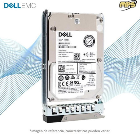 DELL | 400ATJL | DISCO DURO 12TB 10K RPM SAS 12Gbps 512n 25in Hotplug Hard