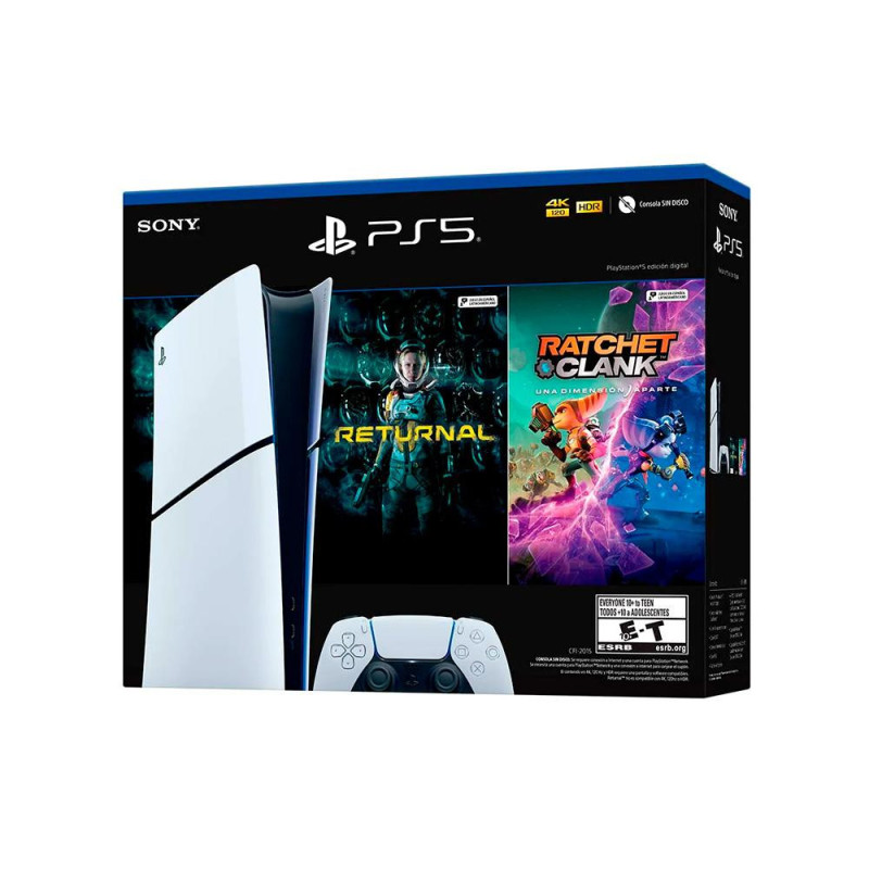 SONY | 711719570875 | PS5 HW 2015 Bundle Latam Estandar + PS5 Returnal + PS5