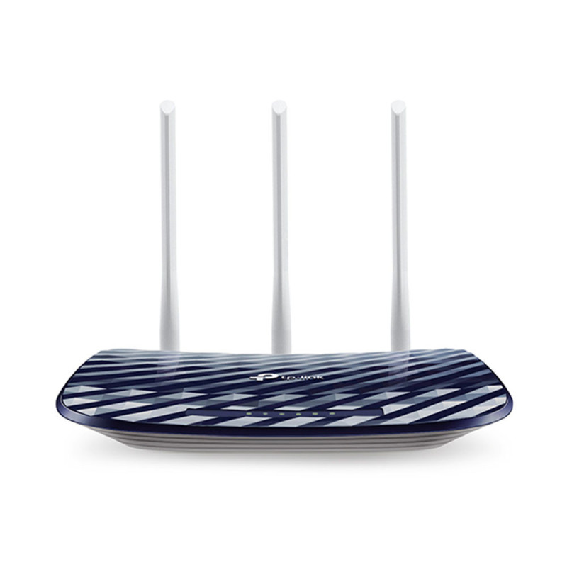 TPLINK | Archer C20W | Router TPLINK Wifi Doble Banda Ac750 Gestión Remota Wisp 3 Antenas Externas COLOR