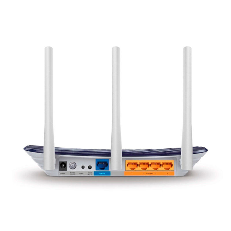 TPLINK | Archer C20W | Router TPLINK Wifi Doble Banda Ac750 Gestión Remota Wisp 3 Antenas Externas COLOR