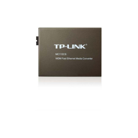 TPLINK | MC112CS | Convertidor TPLINK Multimedia WDM de