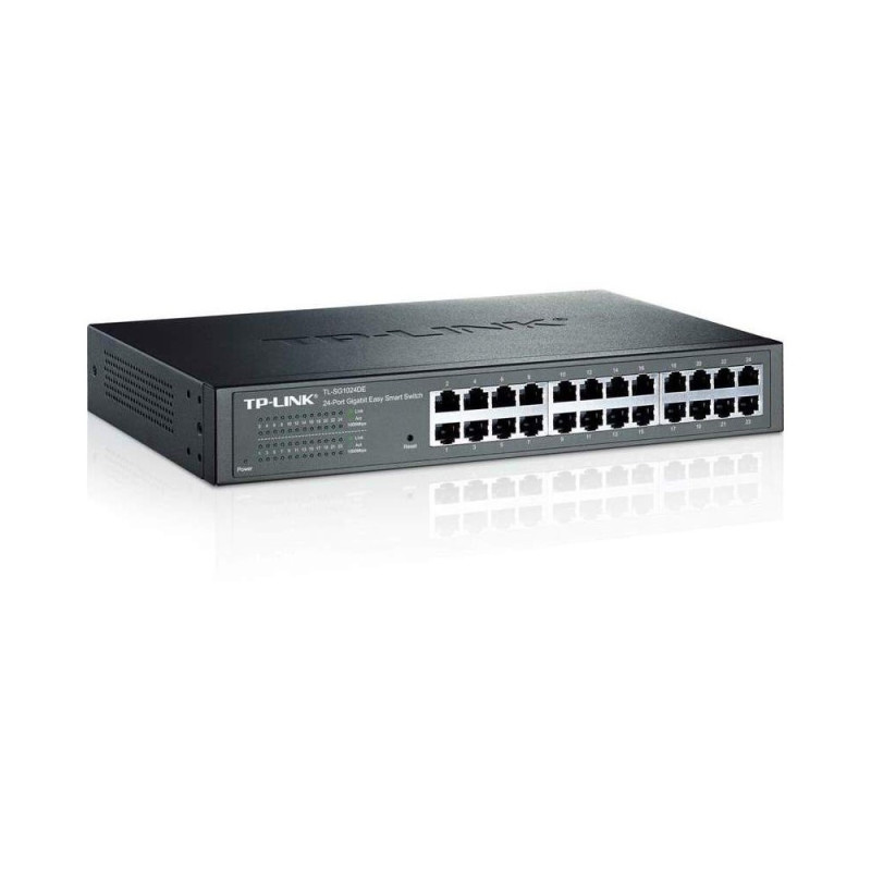 TPLINK | TLSG1024DE | Switch TPLINK administrable de escritorio 24 puertos 101001000 COLOR