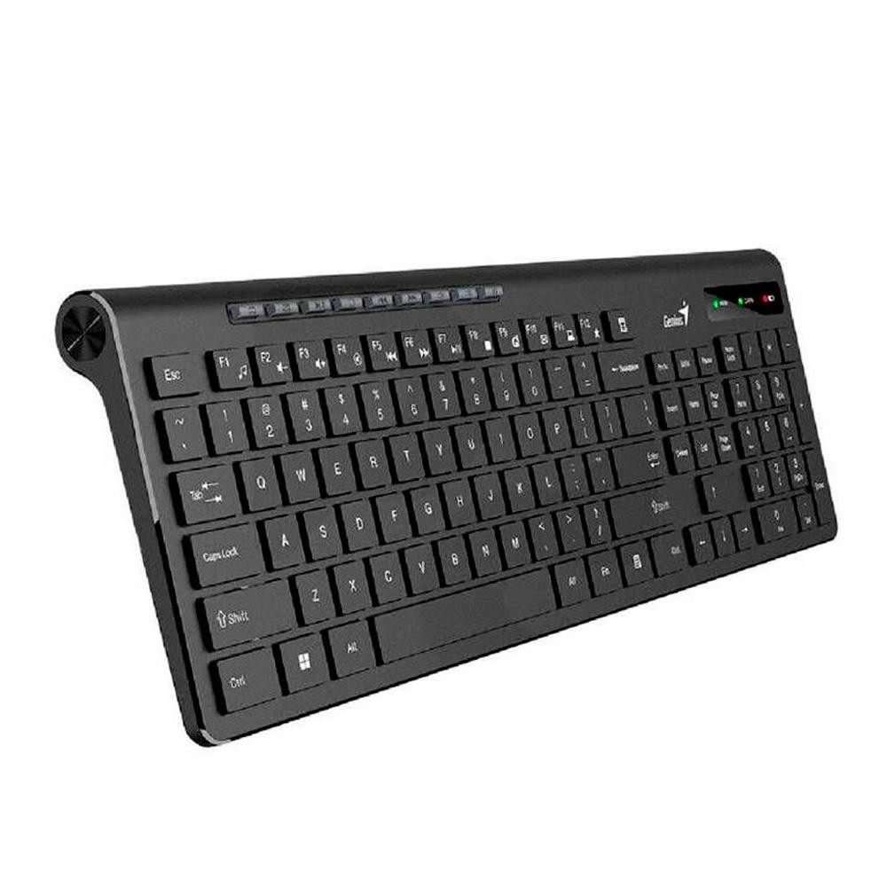 GENIUS | 31310021401 | Teclado GENIUS SlimStar 7230 Teclas Tipo Chocolate Ergonmico COLOR
