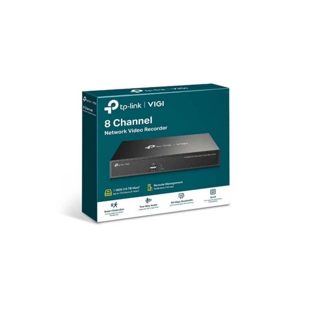 TPLINK | VIGI NVR1008H | Grabador De Video TPLINK En Red De 8