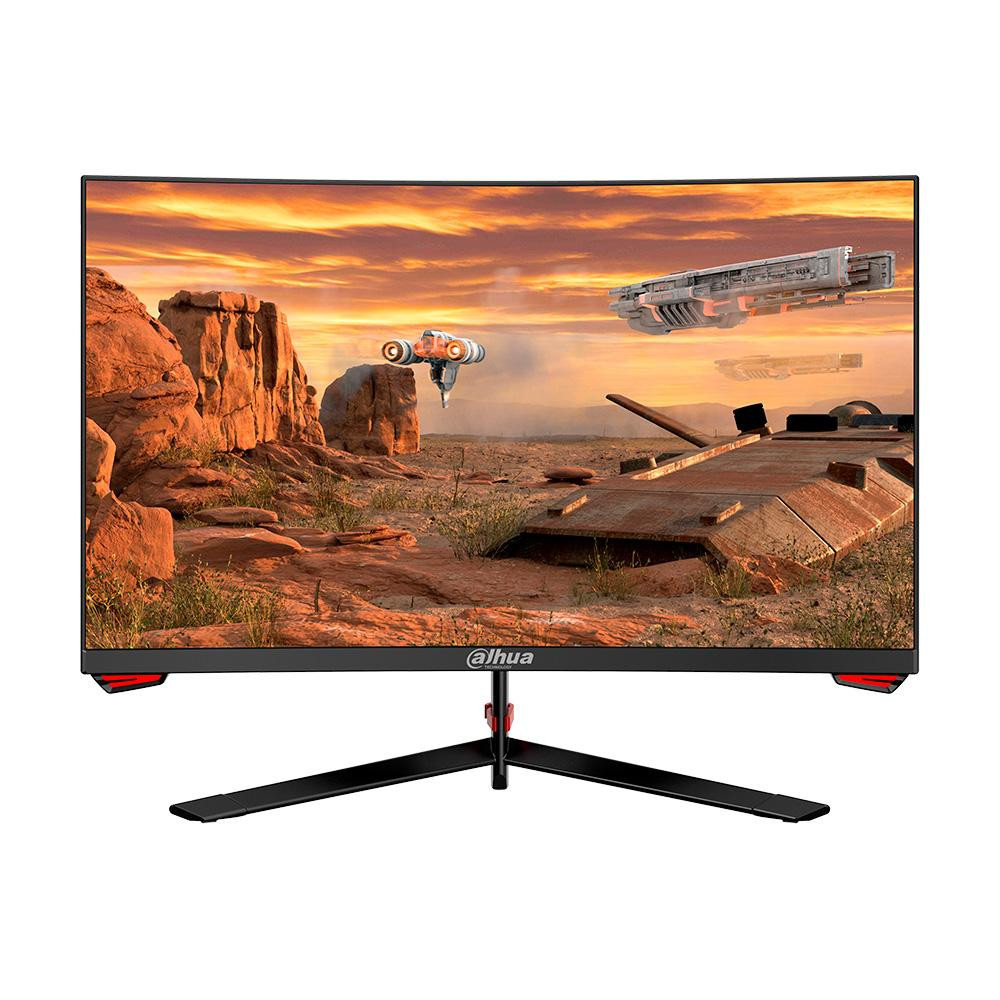 DAHUA | DHILM24E230C | Monitor Dahua Curvo Gamer 24 panel VAborde delgado 3 caras VATamaño 24 Color NegroResolucin 1920 X 1080