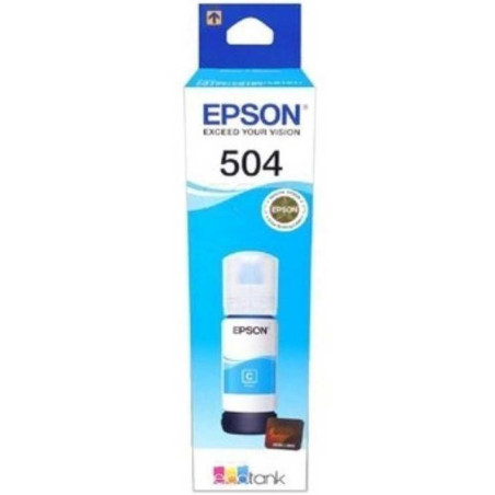 EPSON | C13T03N22A | Botella Epson T504220AL CYAN L4150  L4160 6000