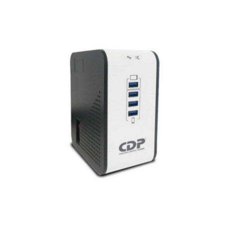 CDP | R2CUAVR1008 | Regulador CDP de Voltaje CDP 1000VA500W 8 Tomas de Salida Puerto