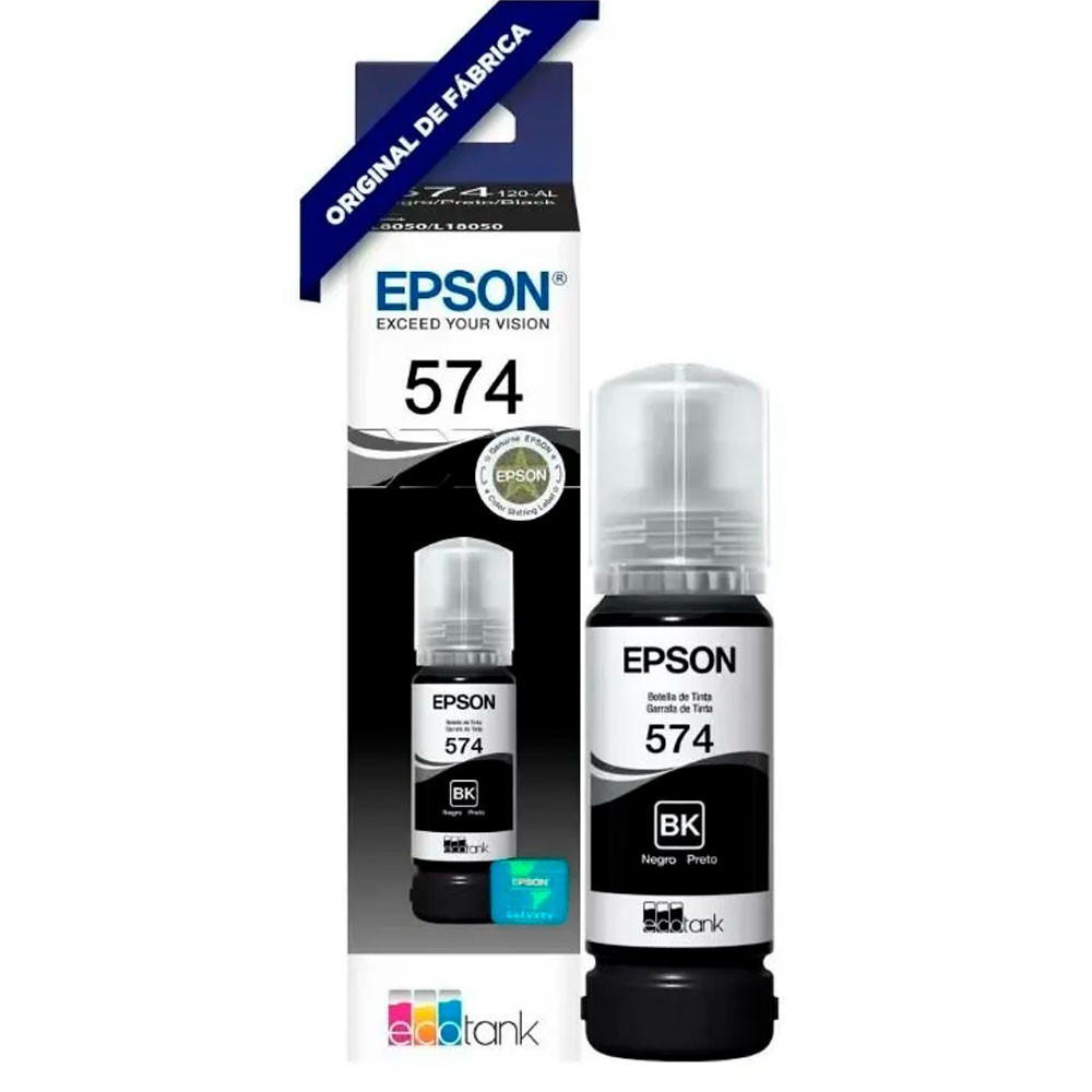 EPSON | C13T09A12A | Botella de Tinta EPSON T574120AL Ecotank L8050 COLOR