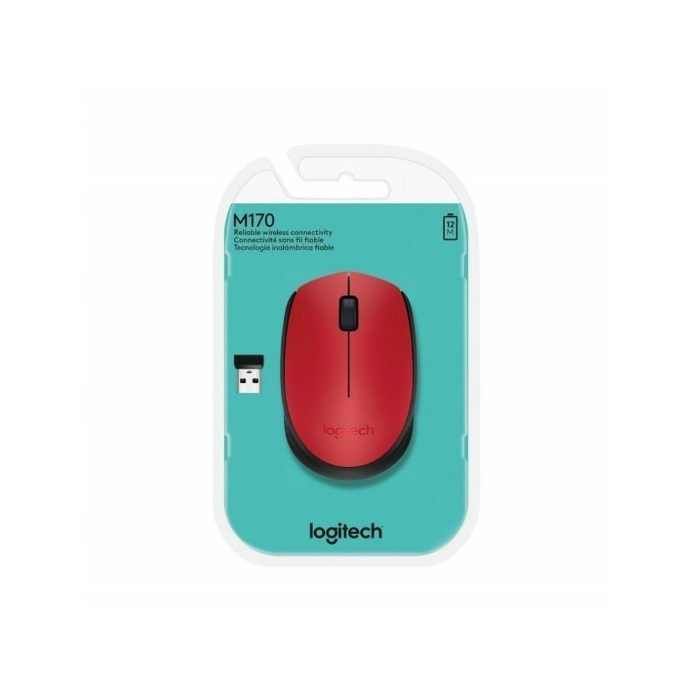 LOGITECH | 910-004941 | Mouse M170 Logitech Inalámbrico