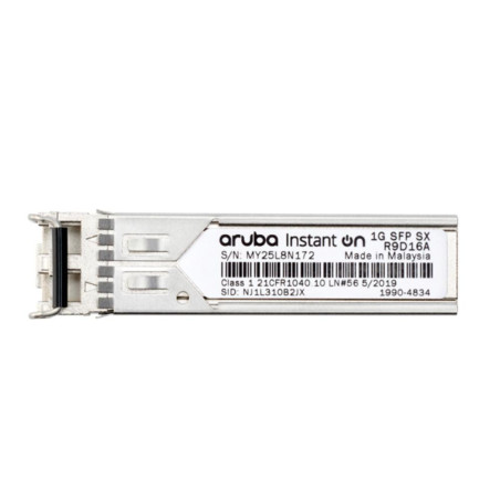 ARUBA | R9D16A | Transceptor ARUBA IOn 1G SFP LC SX 500m MMF