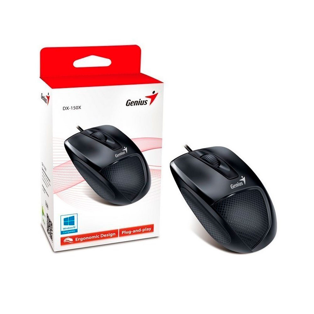 GENIUS | 31010231100 | Mouse GENIUS DX-150X USB Alambrico COLOR