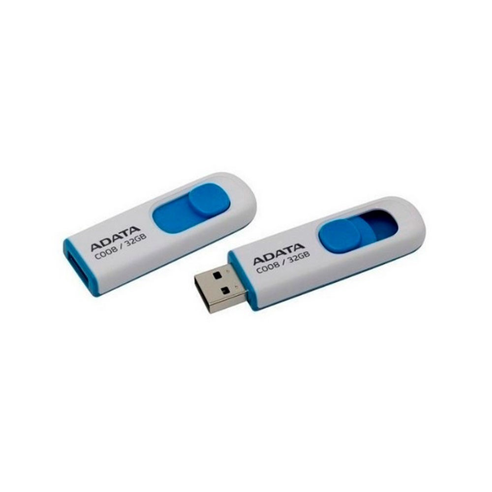 ADATA | AC00832GRWE | Memoria USB ADATA 20 Retractil 32GB COLOR
