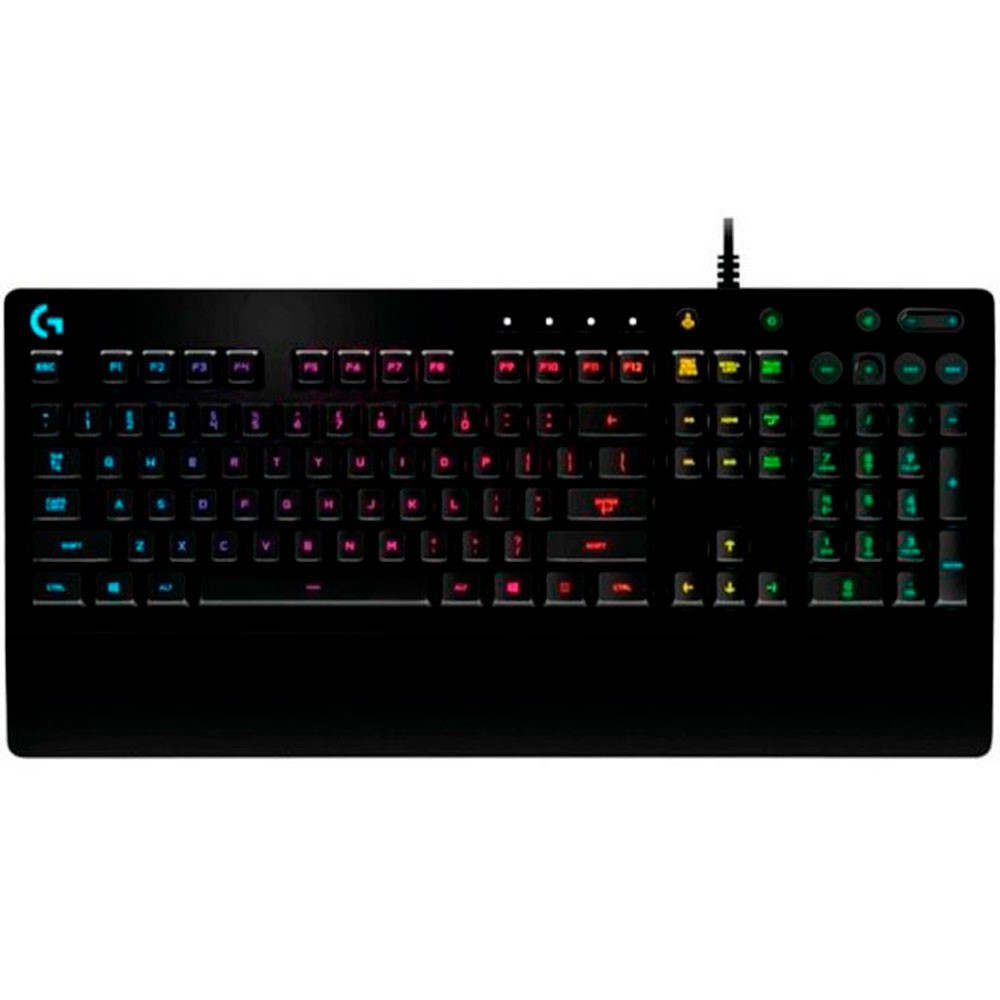 LOGITECH | 920008084 | Teclado G213 Prodigy Logitech Gaming Ingles Almbrico USB RGB Lightsync Color