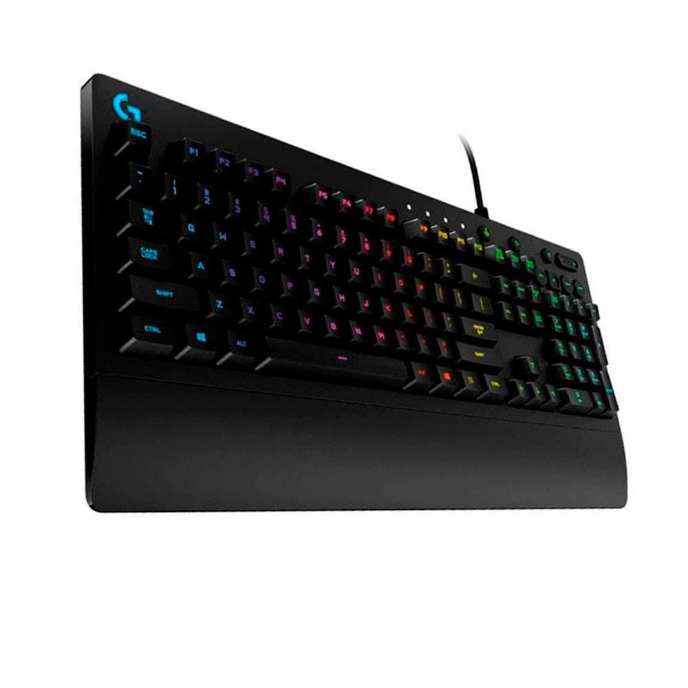 LOGITECH | 920008084 | Teclado G213 Prodigy Logitech Gaming Ingles Almbrico USB RGB Lightsync Color