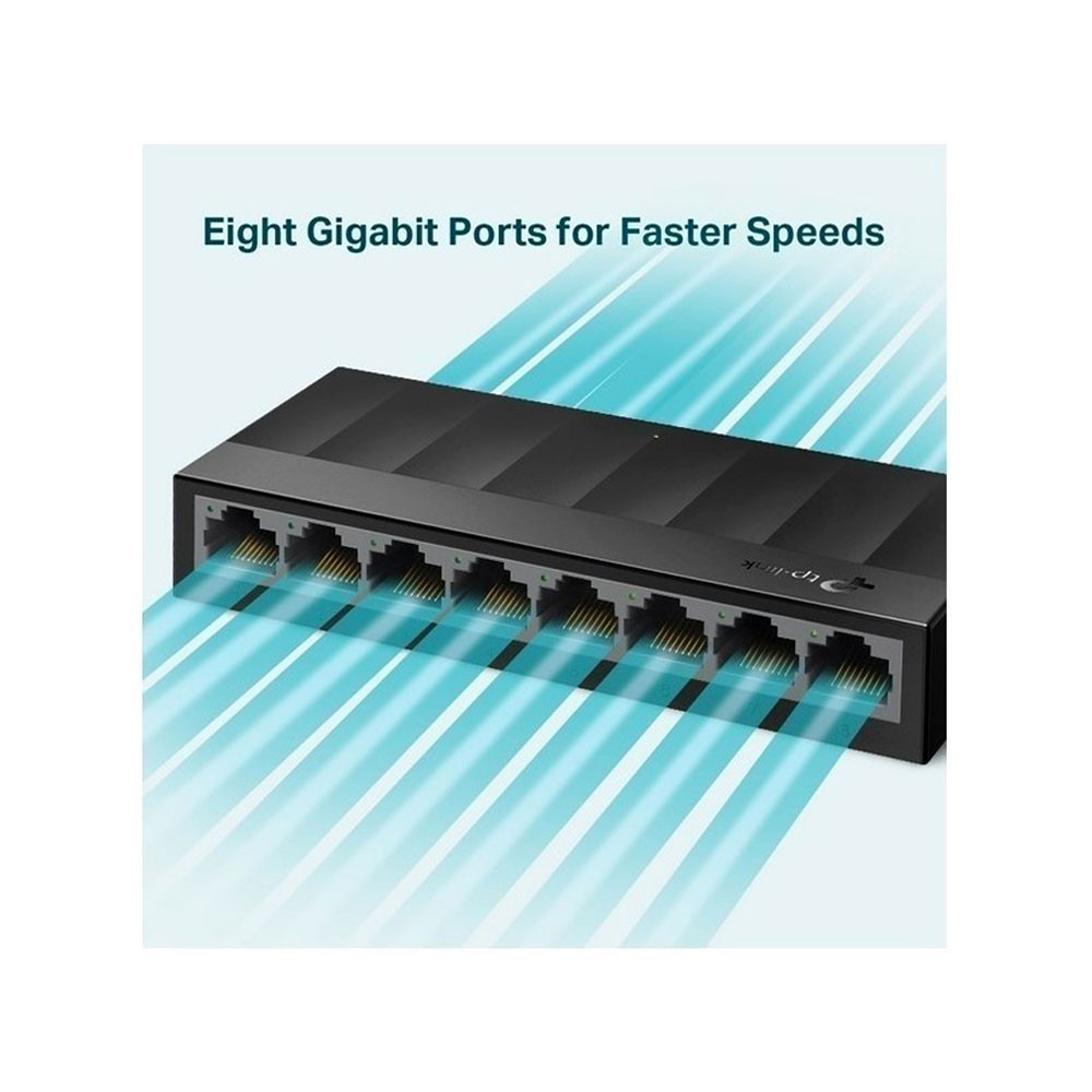 TPLINK | LS1008G | Switch TPLINK 8 Puertos