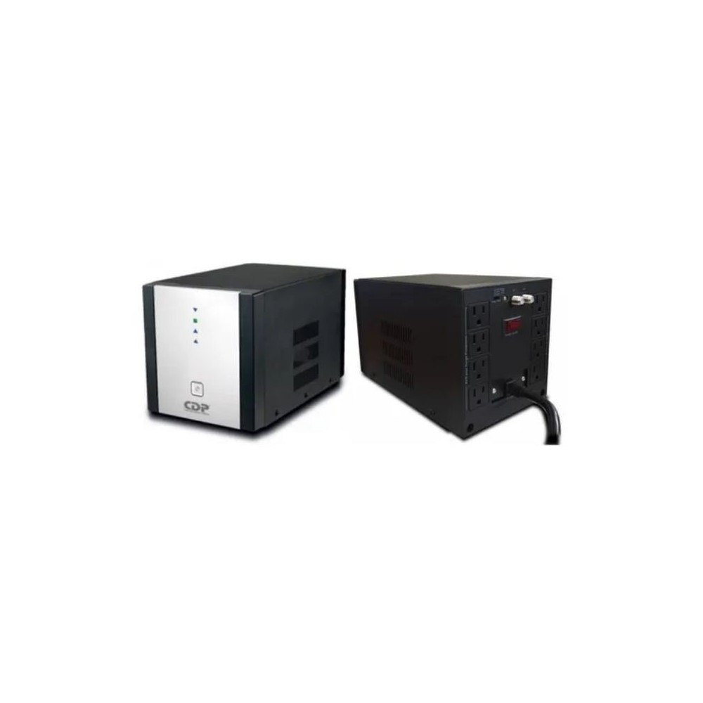 CDP | R-AVR 3008 | Regulador CDP de Voltaje CDP, 3000VA/1500W 8 Tomas de