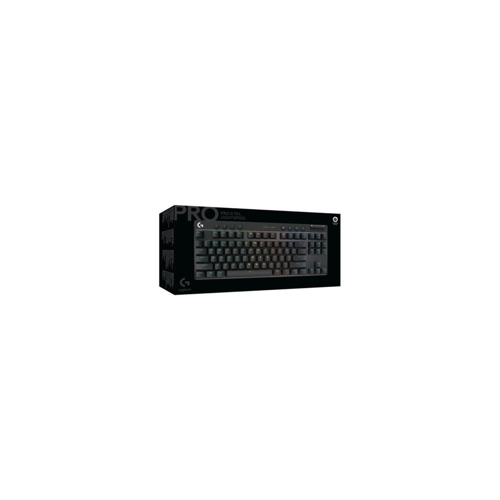LOGITECH | 920-012127 | TECLADO PRO X TKL LIGHTSPEED - BLACK - US -