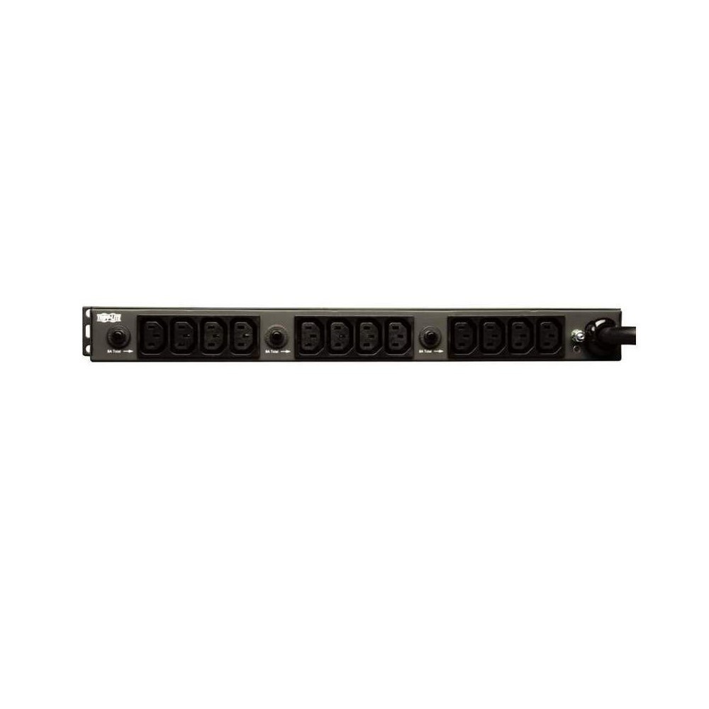 Tripp Lite | PDU1230 | PDU Monofsico 30A 208240V 1U Rack 20 NEMA4 C19 4 C13 frontal  12 C13 posterior Carcasa