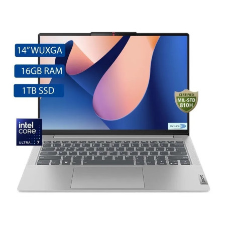 LENOVO | 83DA006ELM | Porttil Lenovo IdeaPad Slim 5 14IMH9 Intel Core Ultra 7 155H 14 Pulgadas FHD Memoria 16GB Estado Solido