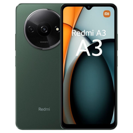 XIAOMI | 2312CRNCCL364GBVERDE BOSQUE | Celular Xiaomi Redmi A3 Forest Green 3GB  64GB