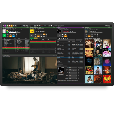 Dinesat 12 Visual con dongle USB | Audio y video automatizado