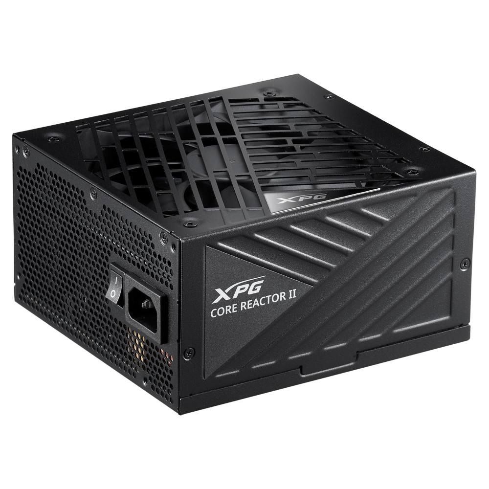 ADATA | COREREACTORII1000G-BKCUS | XPG CORE REACTOR II, Negro, 80+ Gold, Full Modular, 1000W, ATX 24x1, EPS 8x2, PCIE 6+2x8,