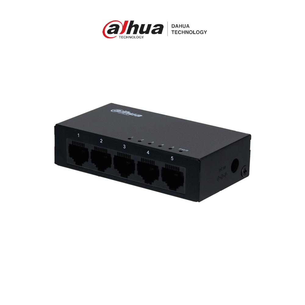 DAHUA | DHPFS30055GTL | Switch Dahua Giga No Administrable 5 puertos 101001000