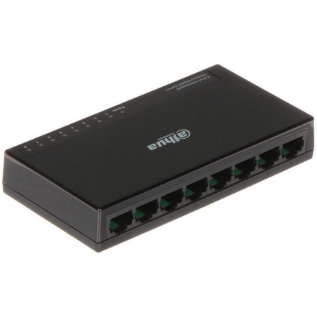 DAHUA | DH-PFS3008-8ET-L | Switch Dahua No Administrable 8 puertos 10/100