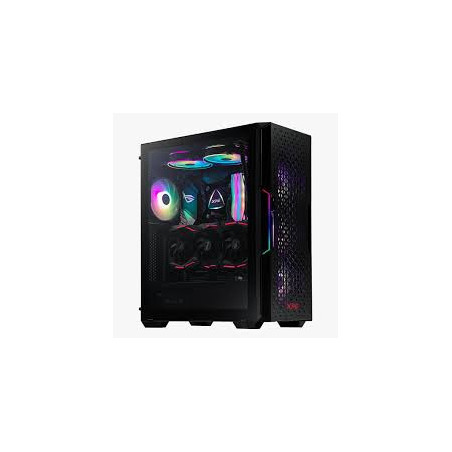ADATA | STARKERAIR-BKCWW | Chasis gamer XPG STARKER AIR Negro 1 vent frontal / 1 vent trasero ARGB vidrio