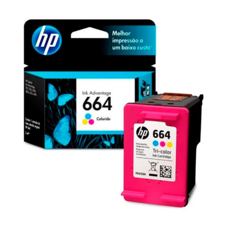HP | F6V28AL | CARTUCHO HP TRICOLOR 664 HP DESKJET INK ADVANTAGE 11152135363538354675
